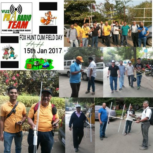 Pune Hams and Amateur Radio Club's Fox Hunt